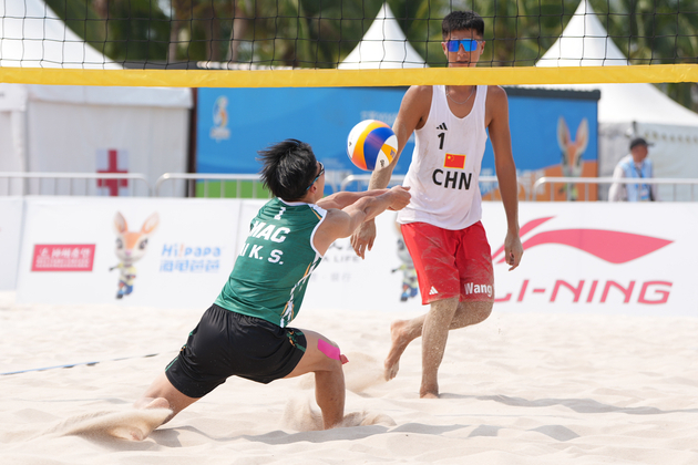 (SP)CHINA-HAINAN-SANYA-ASIAN BEACH GAMES-BEACH VOLLEYBALL-MEN'S PRELIMINARY-POOL A (CN)