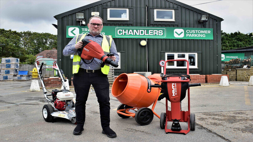 Builders' merchant adds tool hire to portfolio