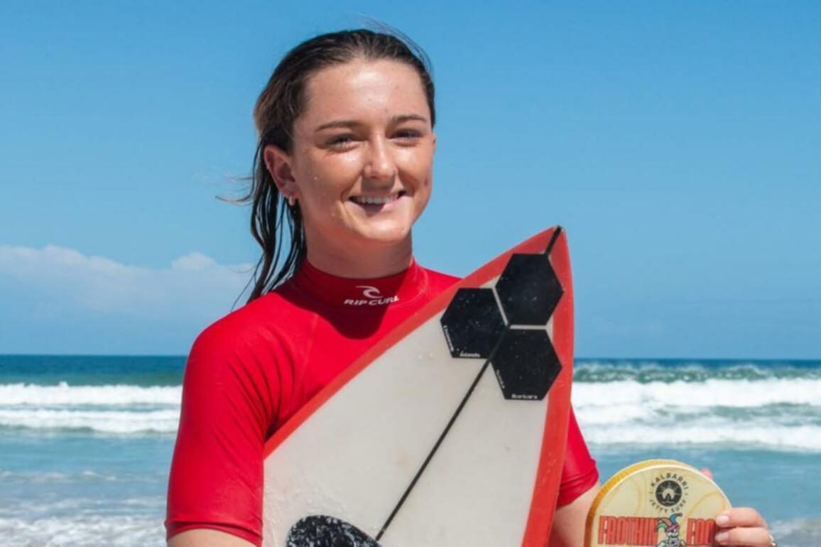 Geraldton's Back Beach plays host to the 2025 Kalbarri Jetty Surf Frothin Fools Gero Grom Fest