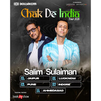 Percept Live in Partnership with Laqshya Media Group Announce Bollyboom's 'Chak De India Tour' with Salim-Sulaiman Honouring 33 Years of Iconic Music
