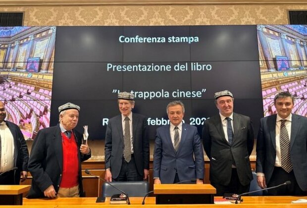 Italian Senate unveils Uyghur leader's book 'La trappola cinese'