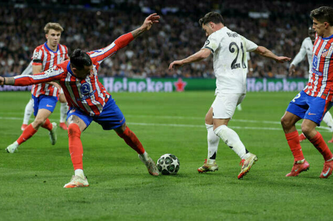 Real edge Atletico in Champions League derby as English duo win away