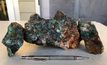 Copper-bearing ore from Victoria Bore