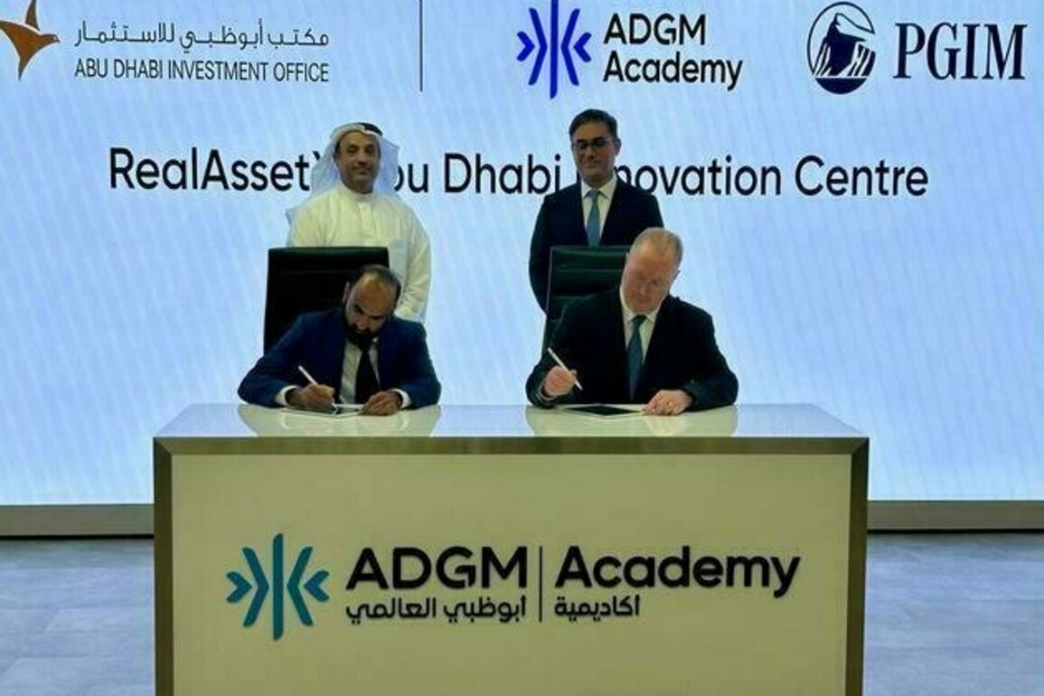 ADGM Academy, PGIM launch RealAssetX Abu Dhabi to drive innovation