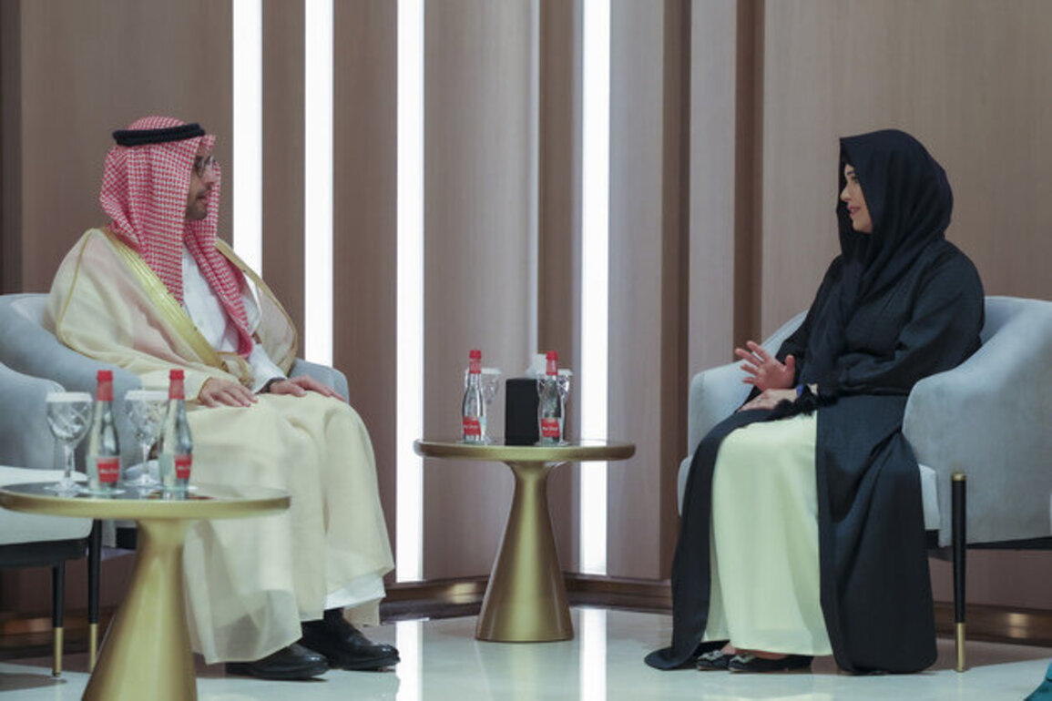 Latifa bint Mohammed meets with Saudi Assistant Minister of Culture
