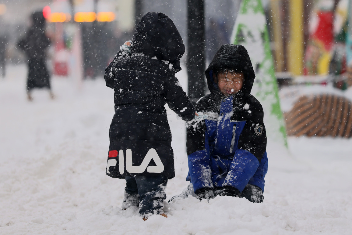 CHINA-HEILONGJIANG-HARBIN-SNOWFALL (CN)