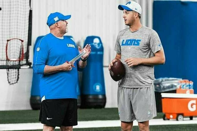 Goff on working with a new OC: 'It's a fun challenge'