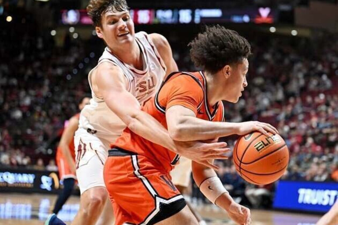 No. 15 Virginia tops ice-cold Florida State for fifth straight win