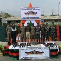 Manipur: After Governor's call, illegally-held weapons surrendered in Churachandpur, Imphal East