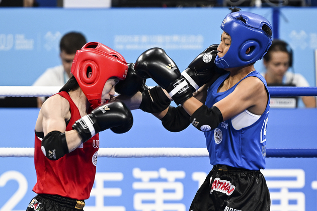 (SP)CHINA-CHENGDU-THE WORLD GAMES 2025-MUAYTHAI-WOMEN'S -48KG-QUARTERFINALS