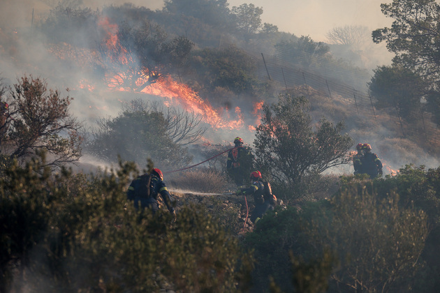 GREECE-CRETE-IERAPETRA-WILDFIRES