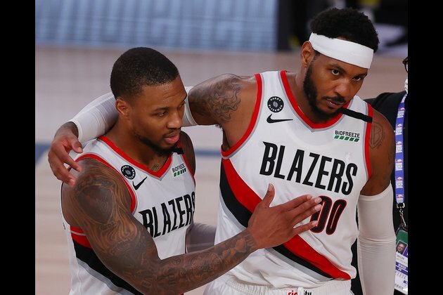 NBA roundup: Lillard scores 51, Embiid injured in Blazers' win