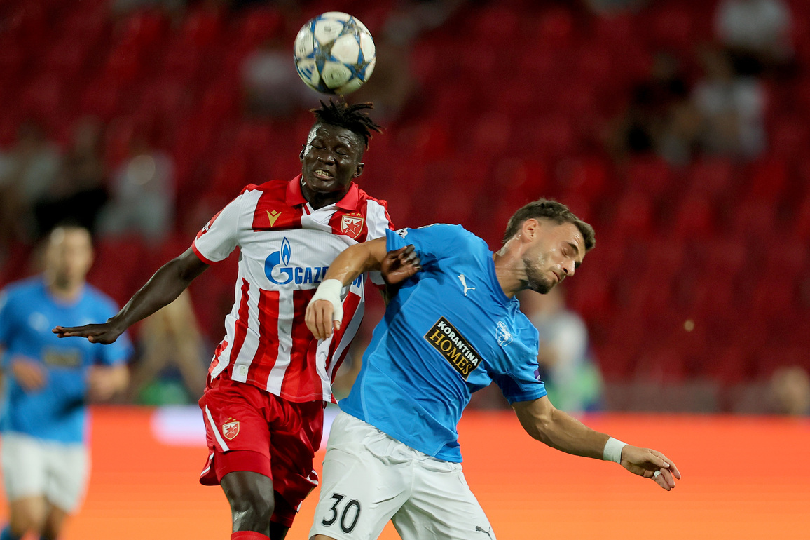 (SP)SERBIA-BELGRADE-FOOTBALL-UEFA CHAMPIONS LEAGUE-PLAY-OFFS-CRVENA ZVEZDA VS PAFOS