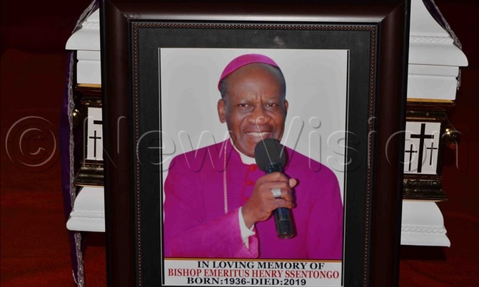 Pope Francis praises Bishop Ssentongo Pope Francis praises Bishop Ssentongo