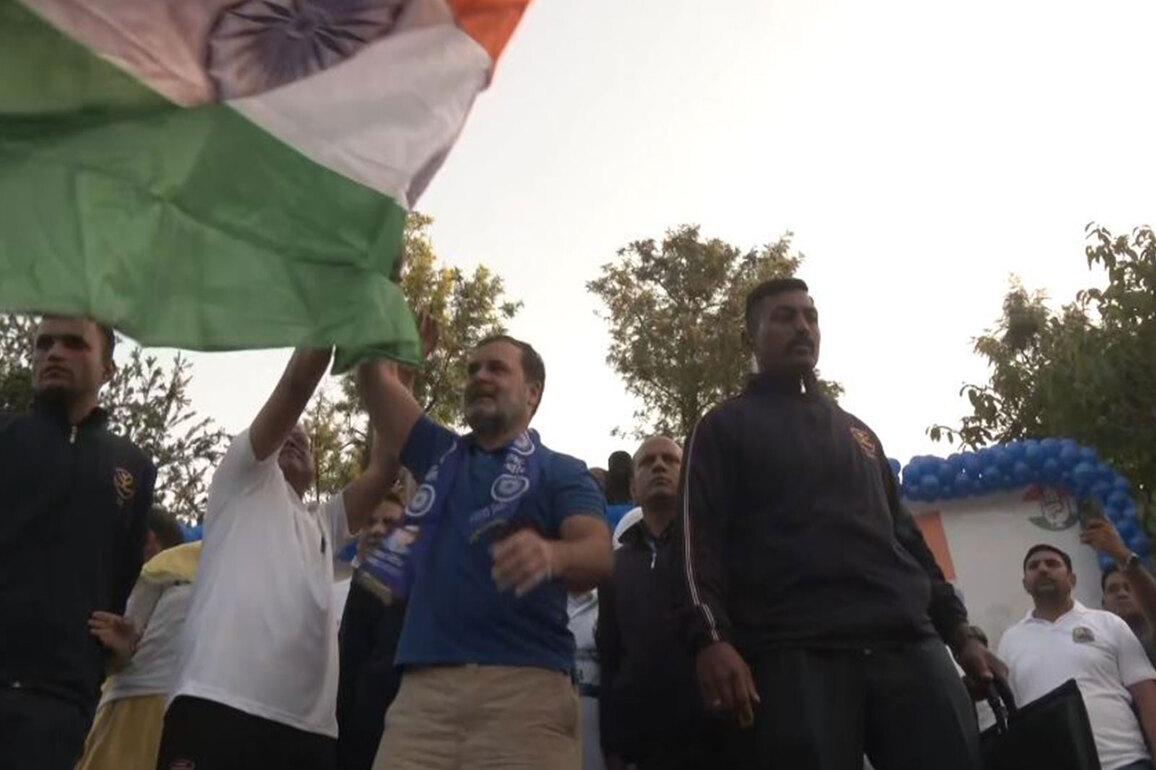 Rahul Gandhi flags off 'Run For Ambedkar, Run For Constitution' marathon in Delhi, alleges bid to undermine Constitution