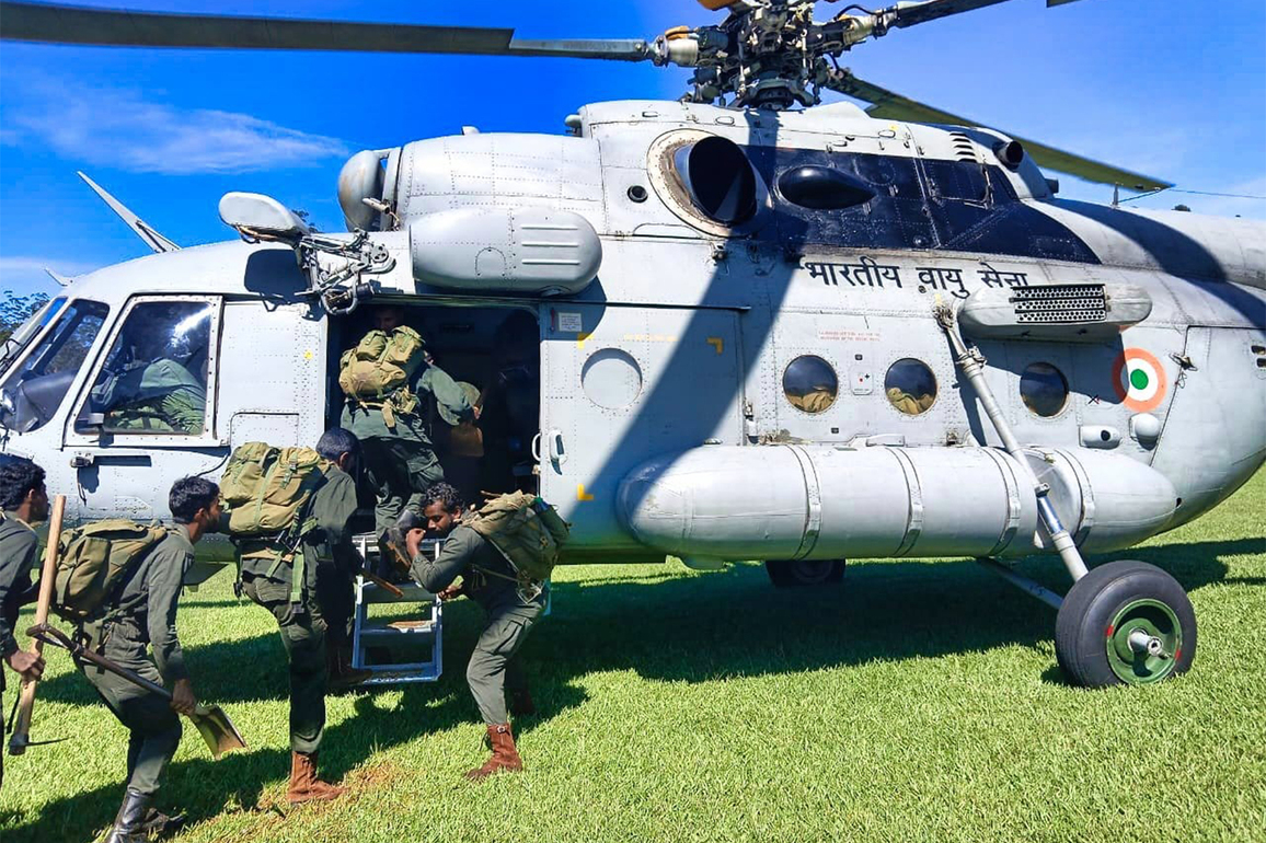 IAF evacuates stranded nationals from Germany, South Africa, Slovenia and the UK in Sri Lanka under Operation Sagar Bandhu