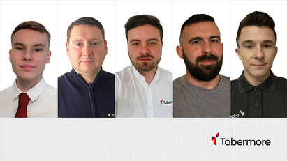 Five new members for Tobermore's paving contractor team