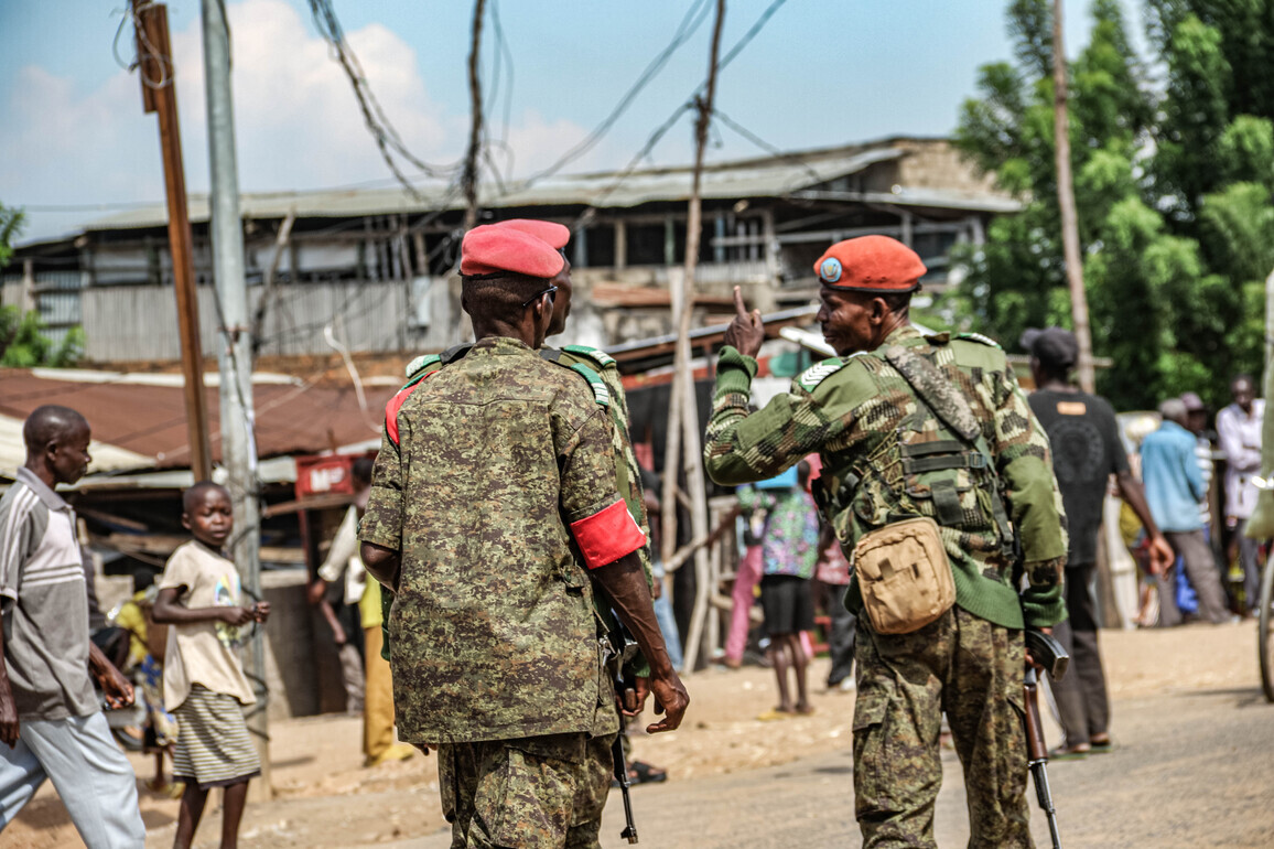 DR CONGO-SANGE-MILITARY PATROL