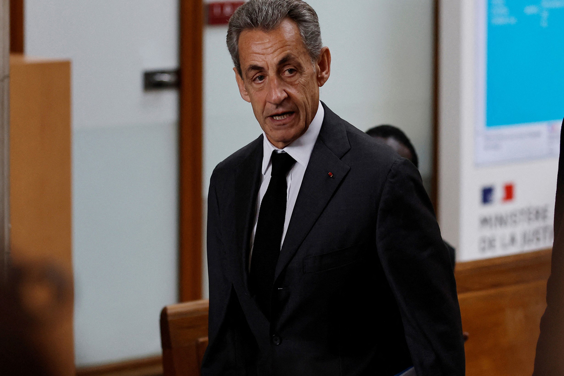 Former French President Nicolas Sarkozy sentenced to five years in jail in Libyan funding case