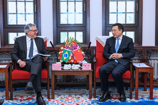 CHINA-BEIJING-XINHUA-FU HUA-BRAZILIAN HEALTH MINISTER-MEETING (CN)