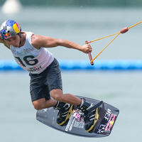 (SP)CHINA-CHENGDU-THE WORLD GAMES 2025-WATERSKI & WATERBOARD-MEN'S-CABLE WAKEBOARD-QULIFICATION (CN)