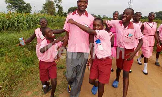 Father of five in Soroti sits PLE Father of five in Soroti sits PLE