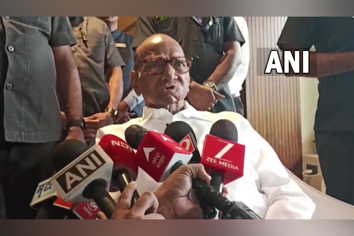 "Good that PM Modi went to Manipur': NCP-SCP Chief Sharad Pawar