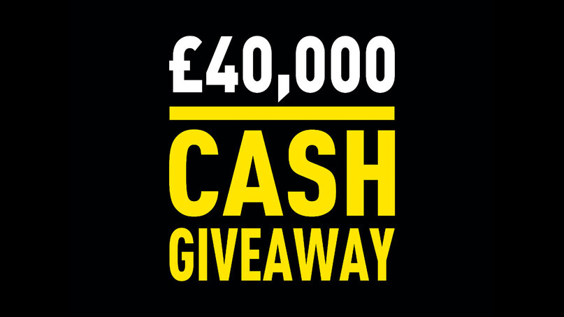 Fix ALL £40,000 Cash Giveaway