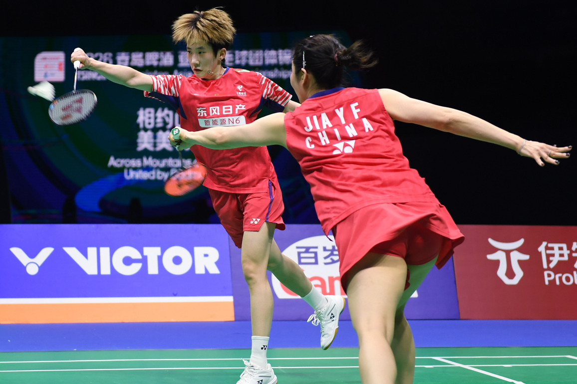 (SP)CHINA-QINGDAO-BADMINTON-ASIA TEAM CHAMPIONSHIPS 2026-WOMEN'S TEAM-CHN VS KOR (CN)