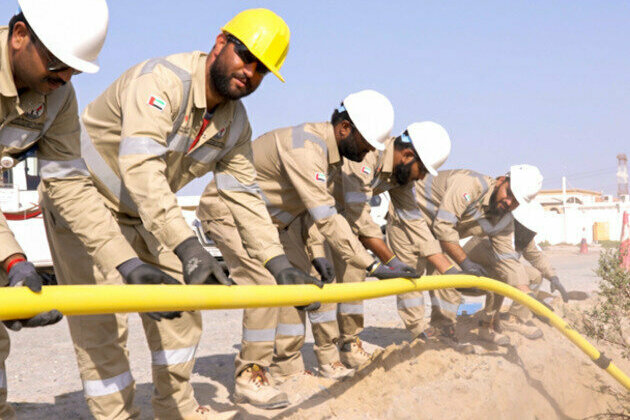 SEWA completes 72% of natural gas network project in Umm Funin