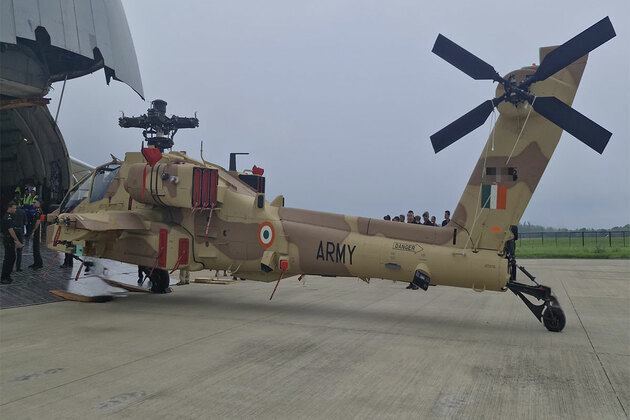 Indian Army inducts first batch of Apache helicopters
