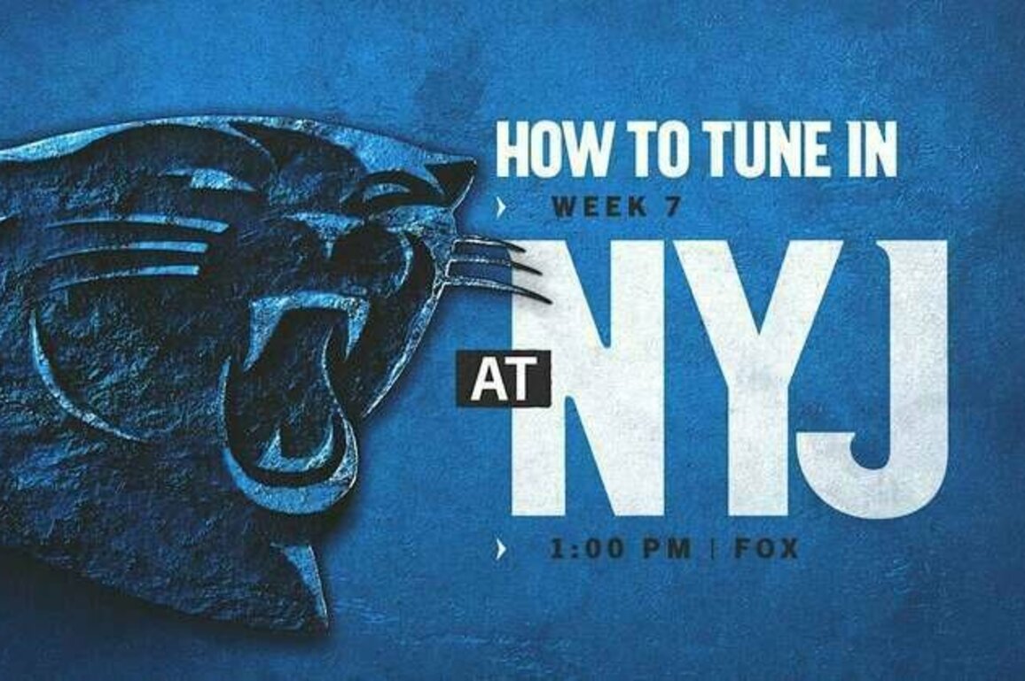 How to watch, listen and follow: Carolina at New York Jets in Week 7