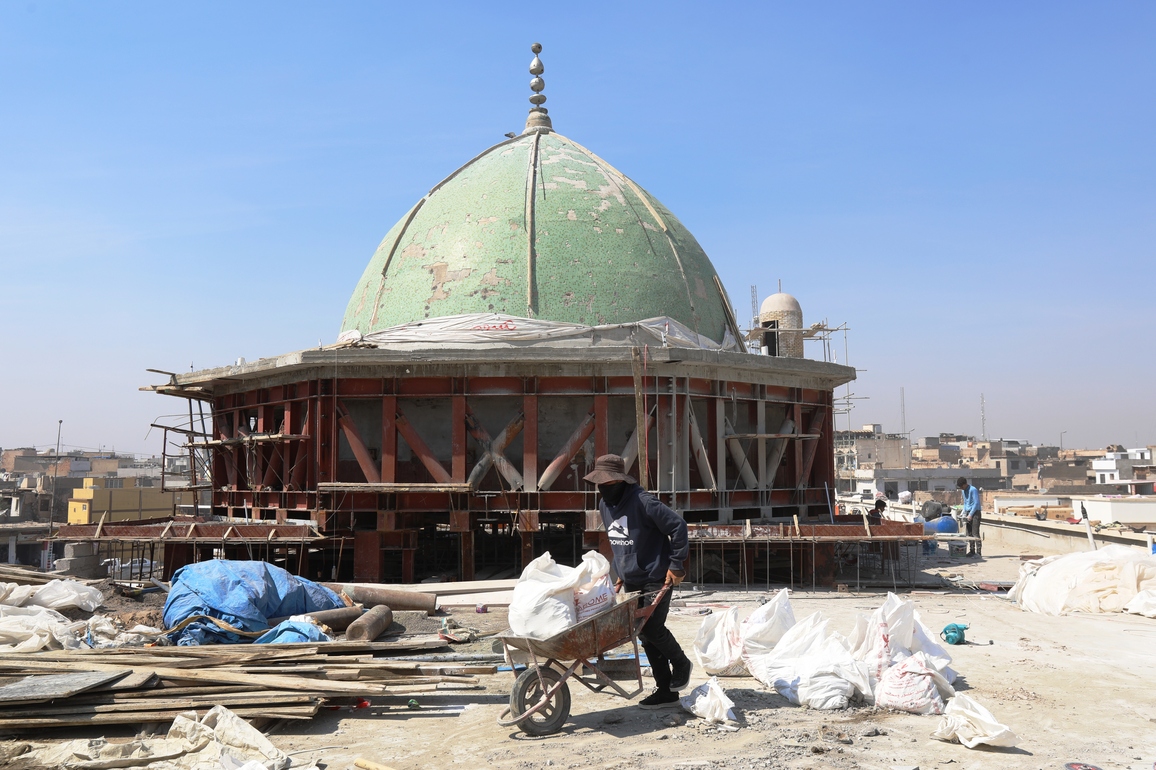 IRAQ-MOSUL-GRAND AL-NURI MOSQUE-RECONSTRUCTION