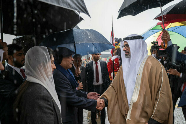 Crown Prince of Abu Dhabi arrives in Pakistan on official visit