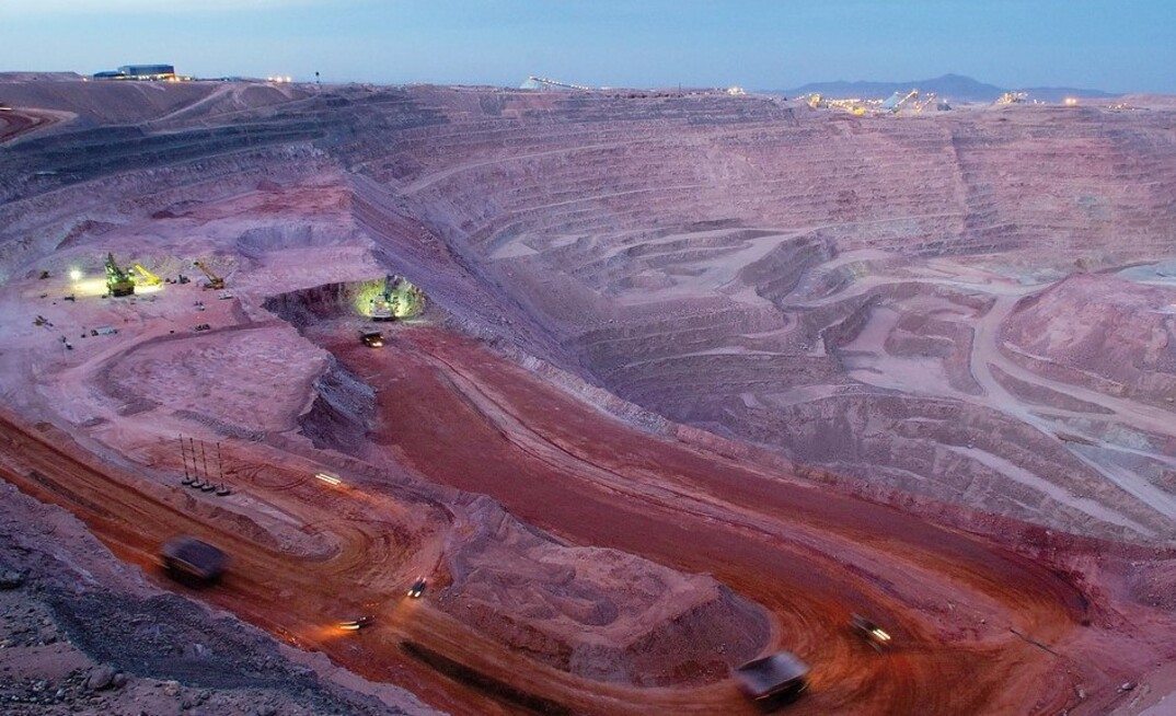 Mina de cobre Cerro Colorado da BHP, no Chile