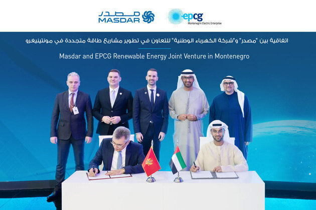Masdar, EPCG to explore joint venture for development of renewables in Montenegro