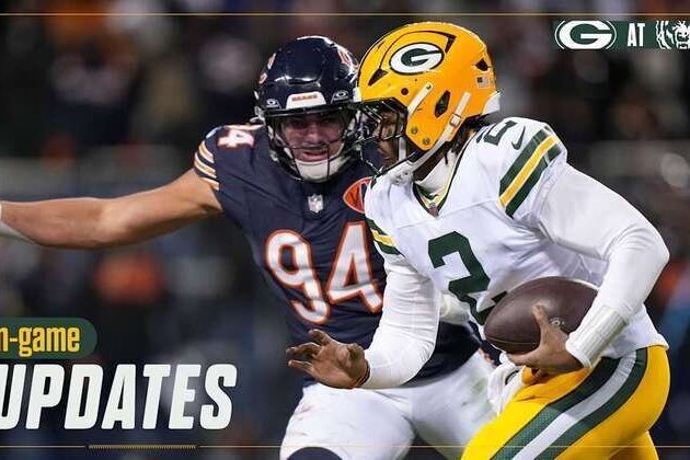 Packers and Bears head to overtime tied at 16
