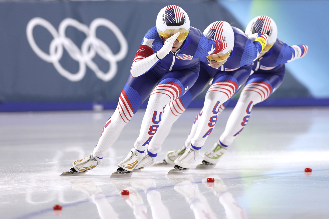 (MICO2026)ITALY-MILAN-OLYMPIC WINTER GAMES-SPEED SKATING-WOMEN'S TEAM PURSUIT-SEMIFINALS