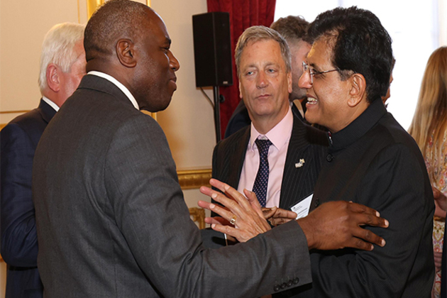 Piyush Goyal meets UK Foreign Secretary David Lammy in London
