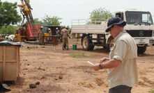 On site at Sanbrado in Burkina Faso