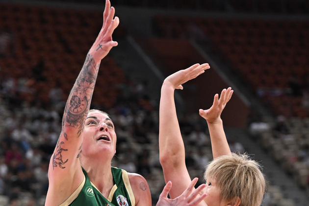 (SP)CHINA-SHENZHEN-BASKETBALL-FIBA WOMEN'S ASIA CUP-AUSTRALIA VS JAPAN (CN)