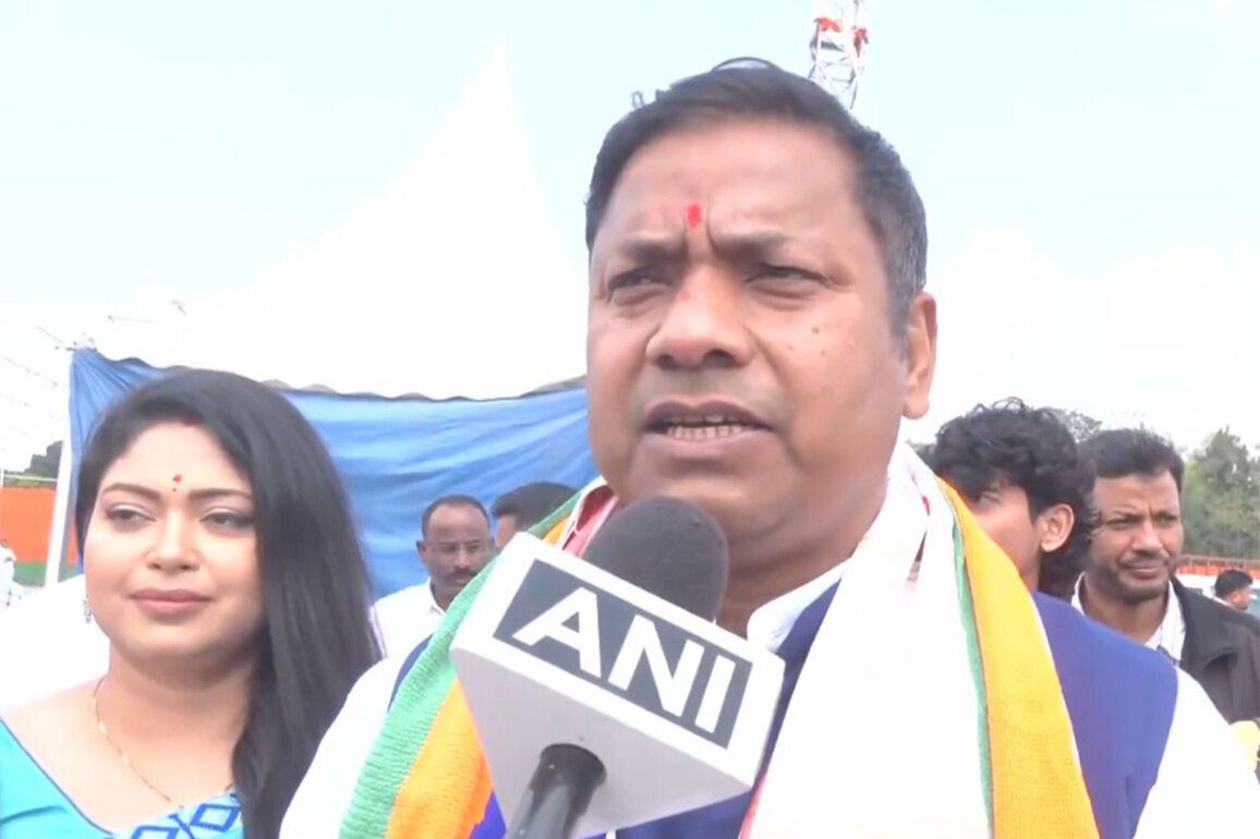 AGP's Tapan Das thanks party leaders, seeks "blessings of people" ahead of Assam polls