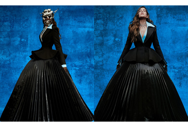 Met Gala 2026: Ananya Birla makes striking debut in dramatic black couture,  pairs look with metallic face mask