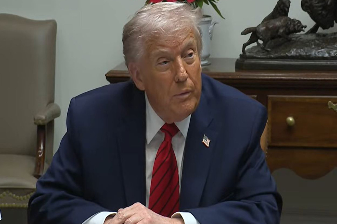Trump says he delivered "pretty strong words" on Ukraine in call with European leaders