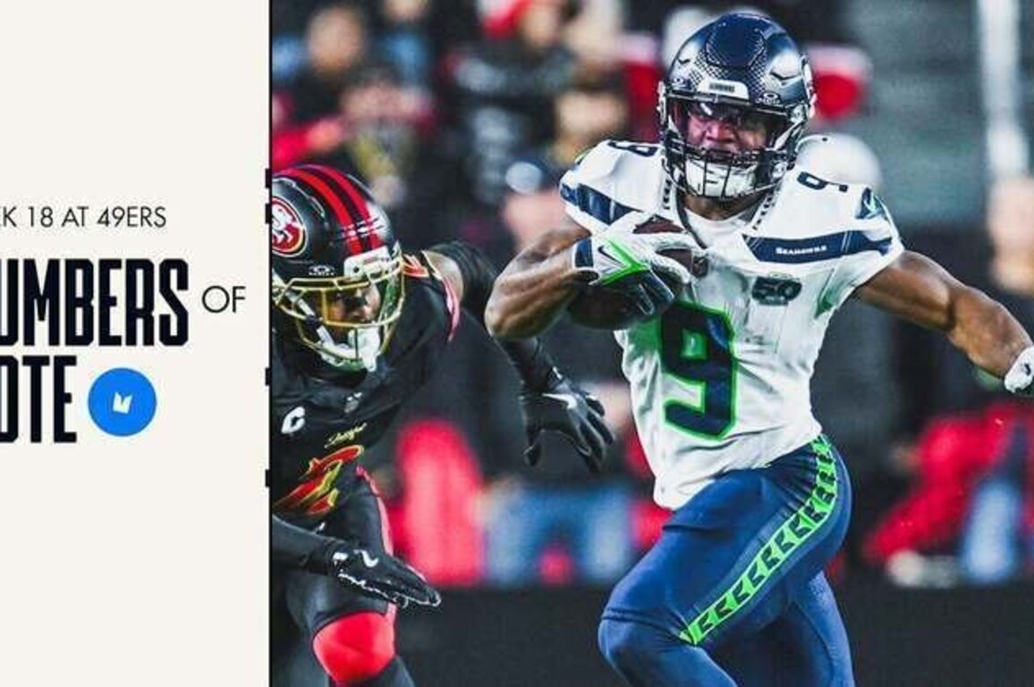 12 Numbers Of Note From The Seahawks' Week 18 Win Over The 49ers