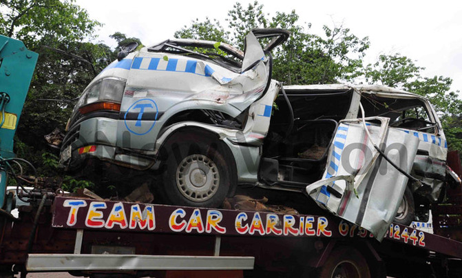 One dead,13 survive Mabra accident One dead,13 survive Mabra accident
