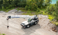  The upgraded LRT 1100-2.1 at Virginia testing site.