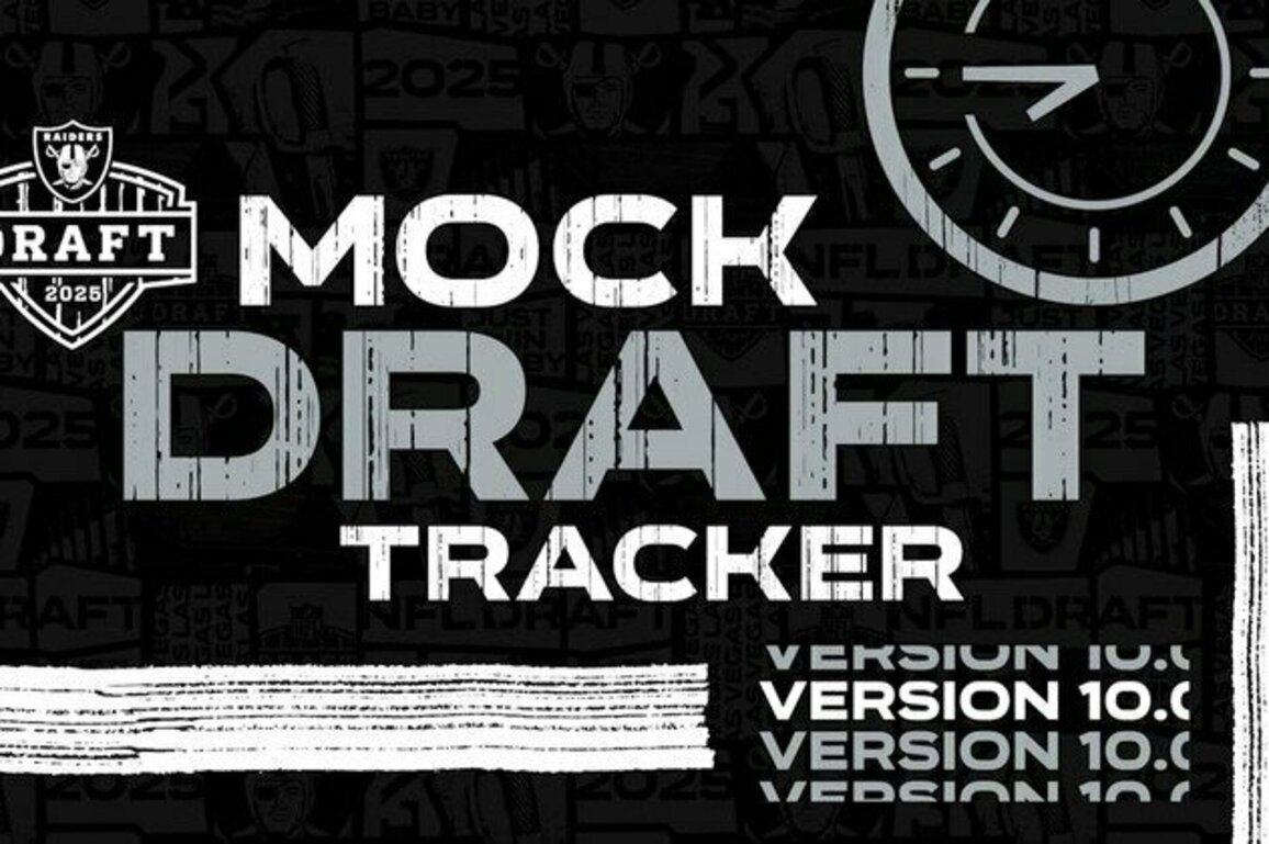 Raiders 2025 Mock Draft Tracker 10.0: Counting down to draft day