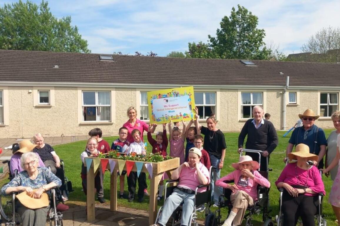 NI care home teams up with primary schools to bridge age gap