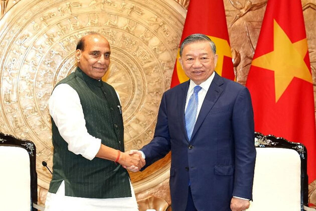 Defence Minister Singh holds high-level defence talks, meets Vietnam President during visit